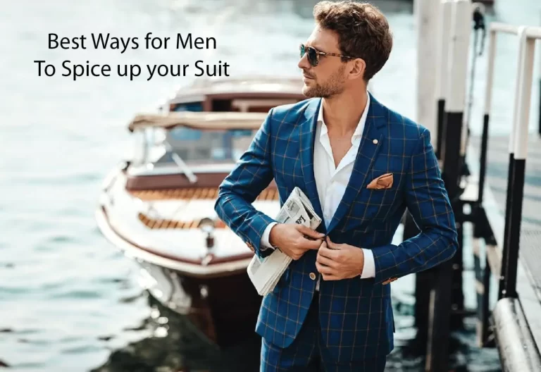 Best ways for men to spice up your suit