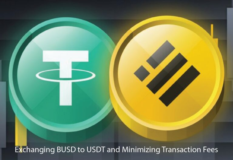 Exchanging BUSD to USDT and Minimizing Transaction Fees
