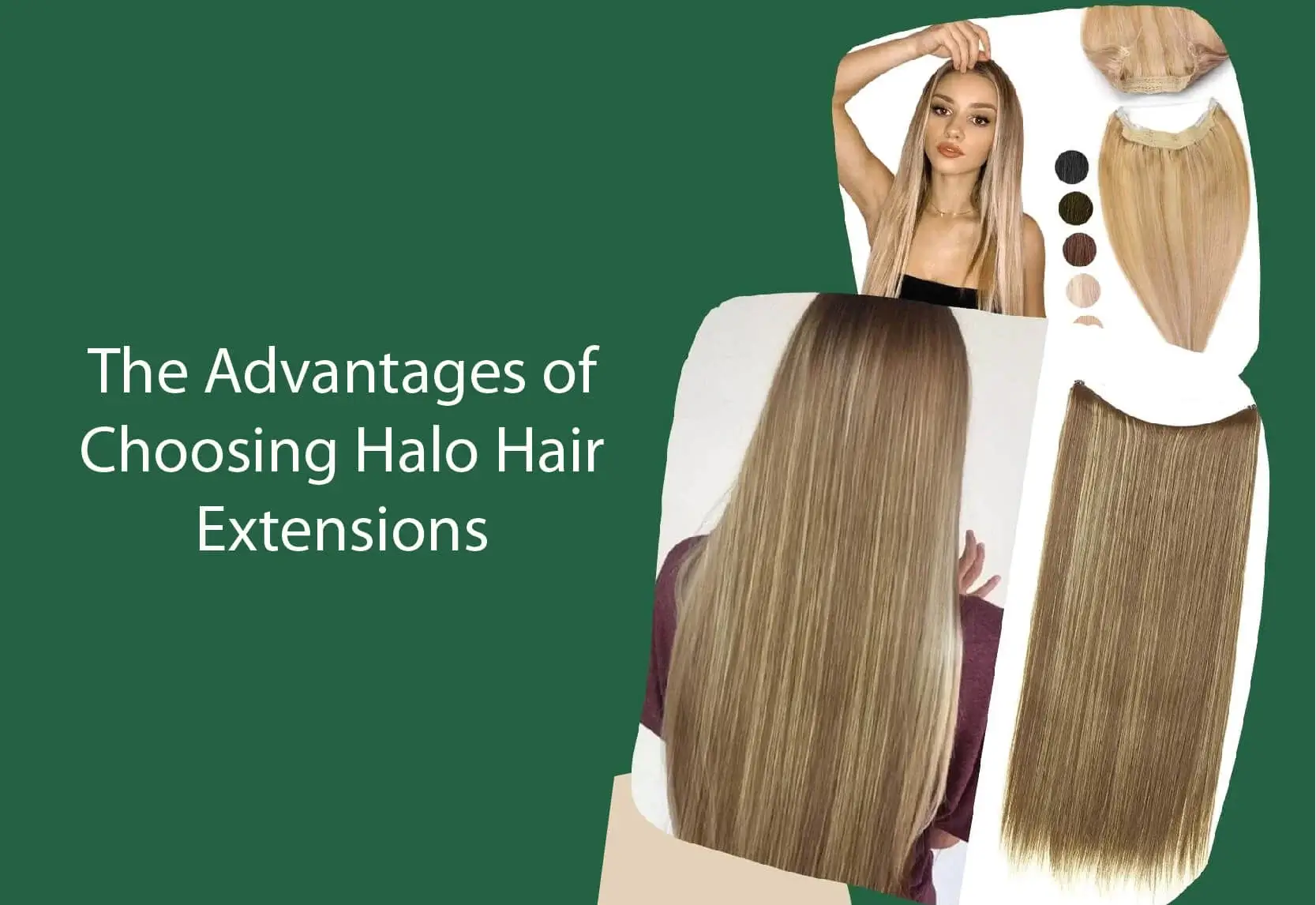 The Advantages of Choosing Halo Hair Extensions